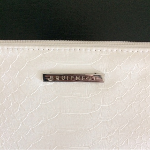 NWOT Equipment snake embossed clutch (2 for $36) - Picture 3 of 6