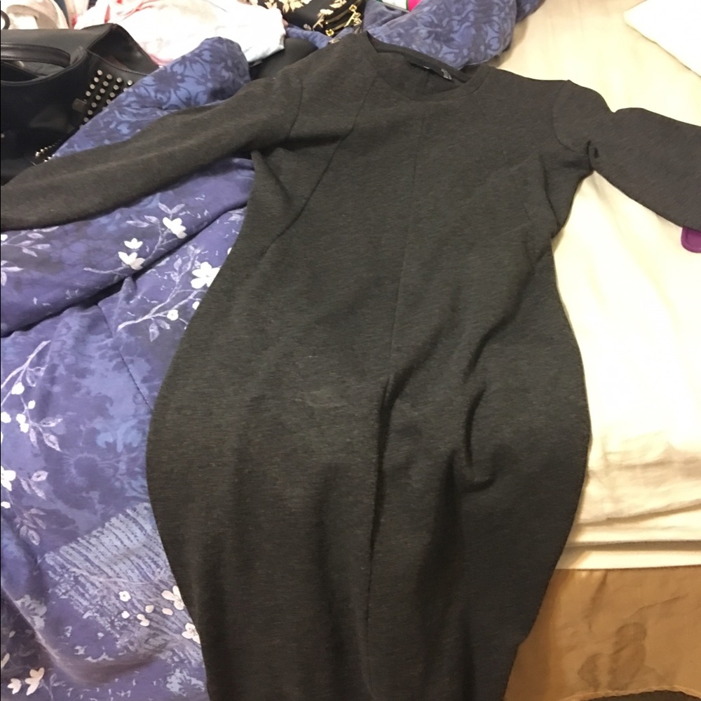 Dark gray Zara dress