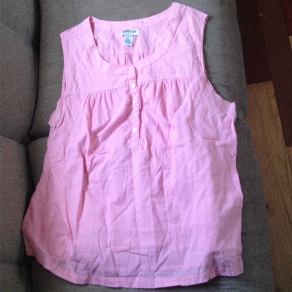 Pink tank top
