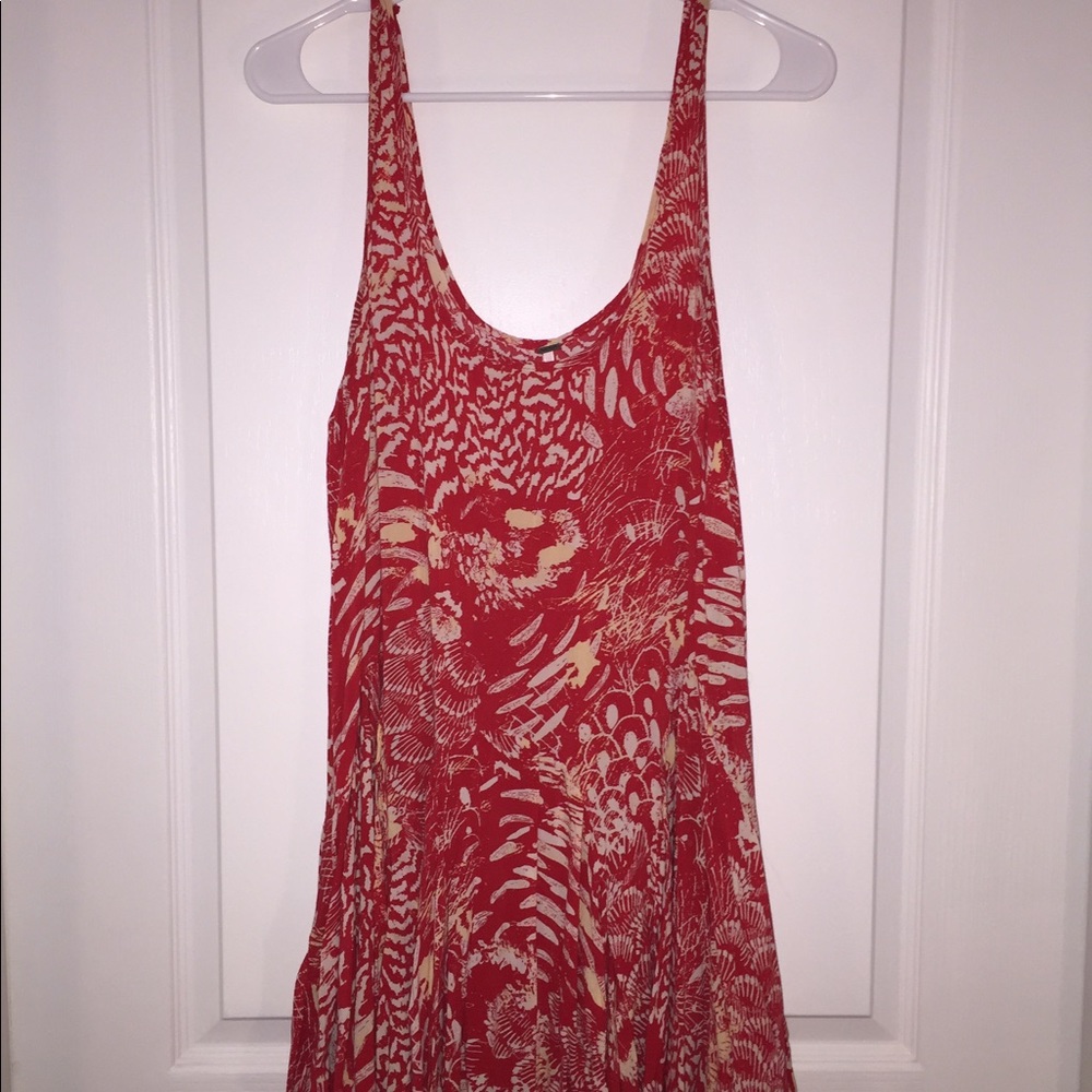 Red Free People Dress