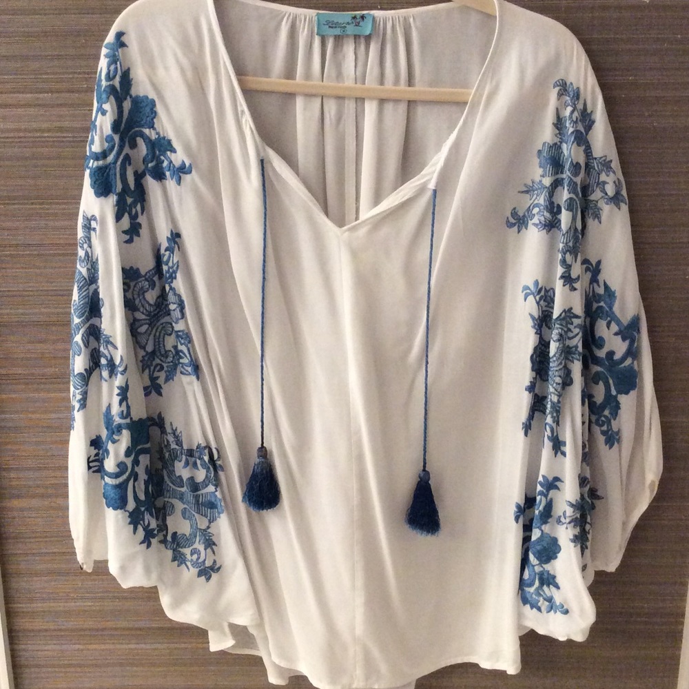 Letarte handmade boho top - LIKE NEW