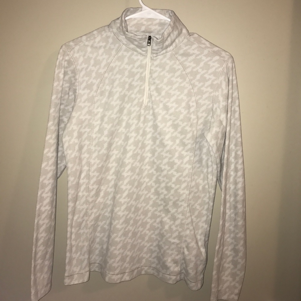 Columbia 3/4 zip fleece lightweight jacket