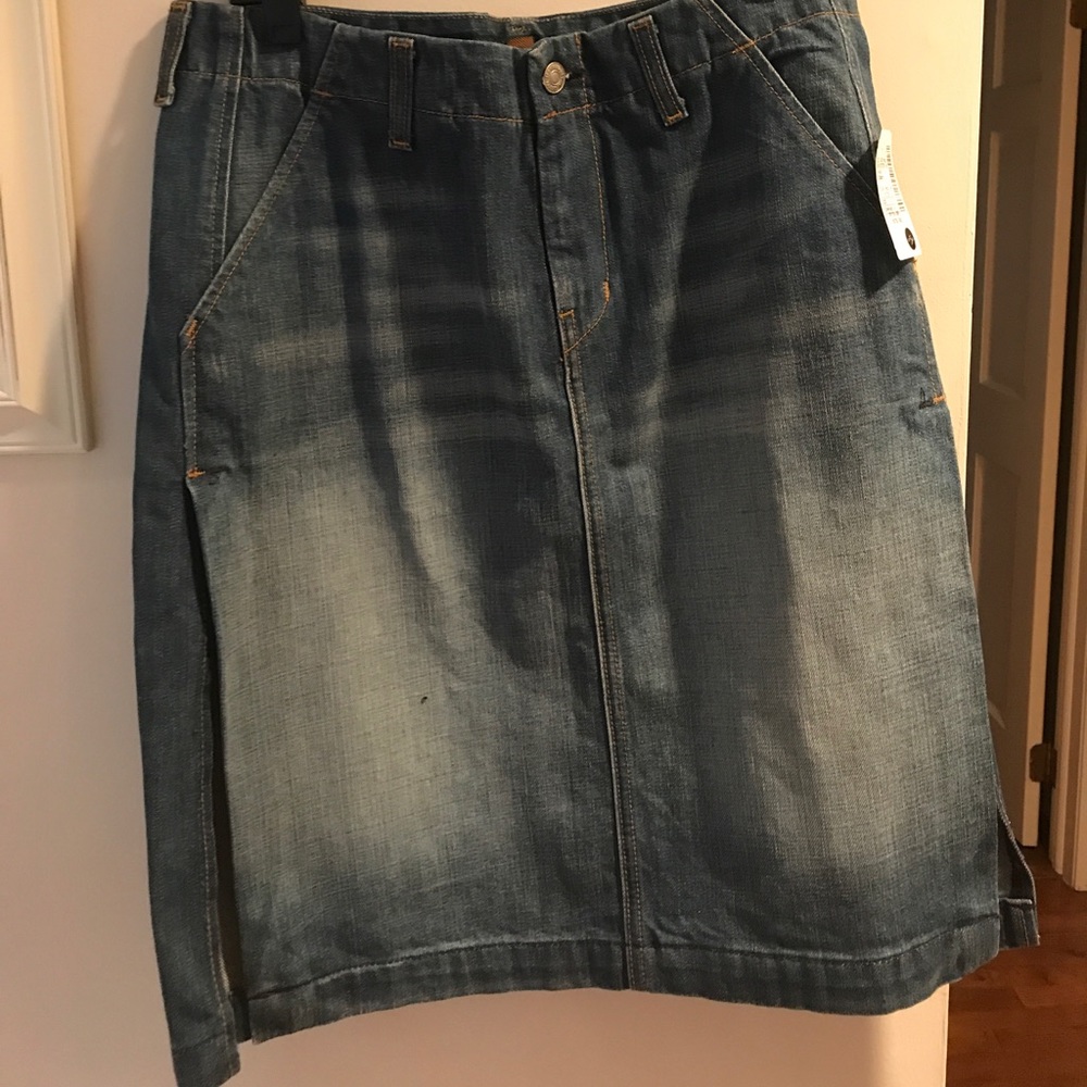 7 for all mankind Denim skirt with tags