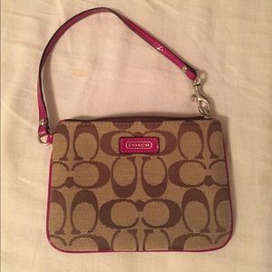 Authentic Coach Wristlet (NEVER USED!)