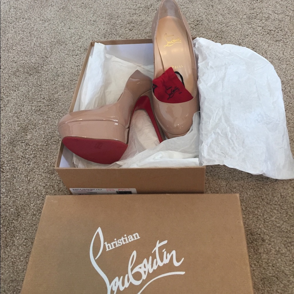 Christian Louboutin Bianca 140 Patent Calf
