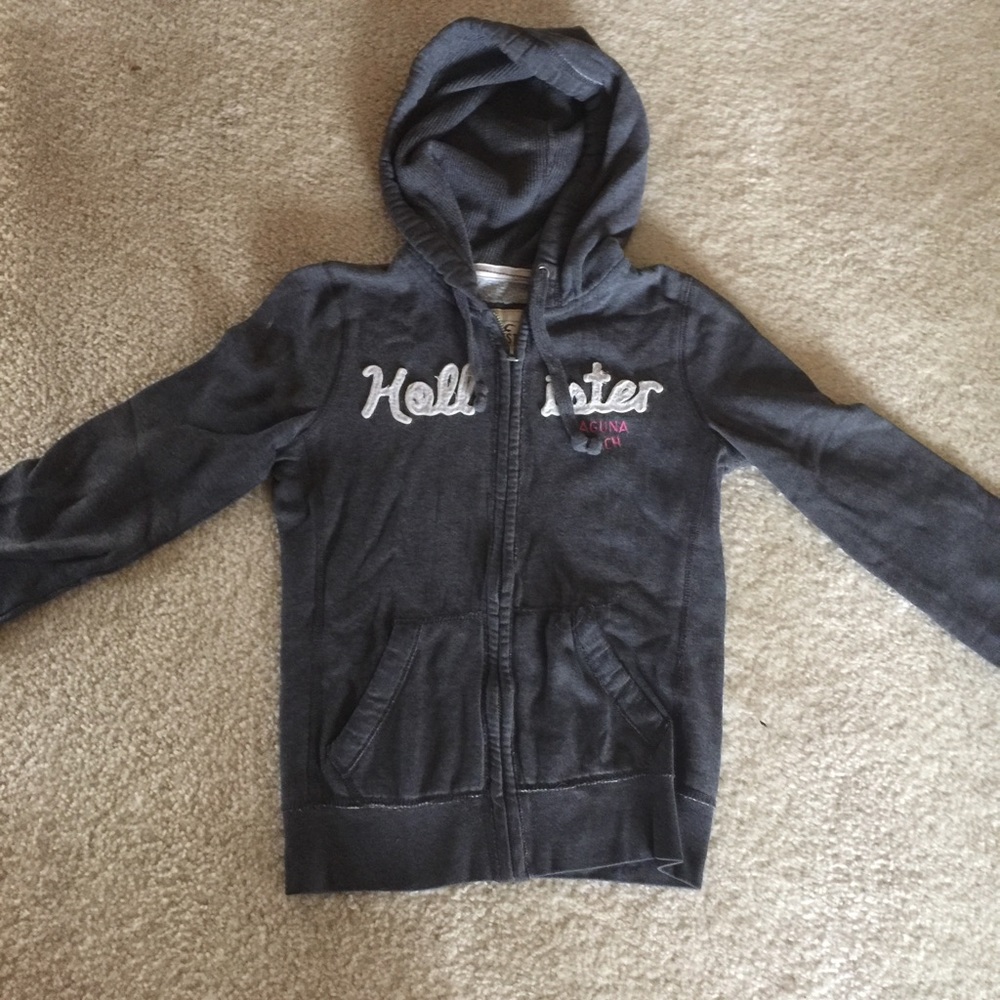 Gray Hollister Hoodie