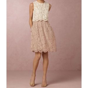Anthropologie BHLDN lace skirt