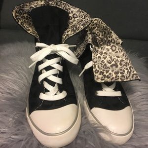 High top coach sneakers size 7