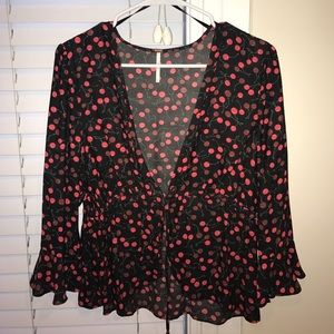 Free people French girl top