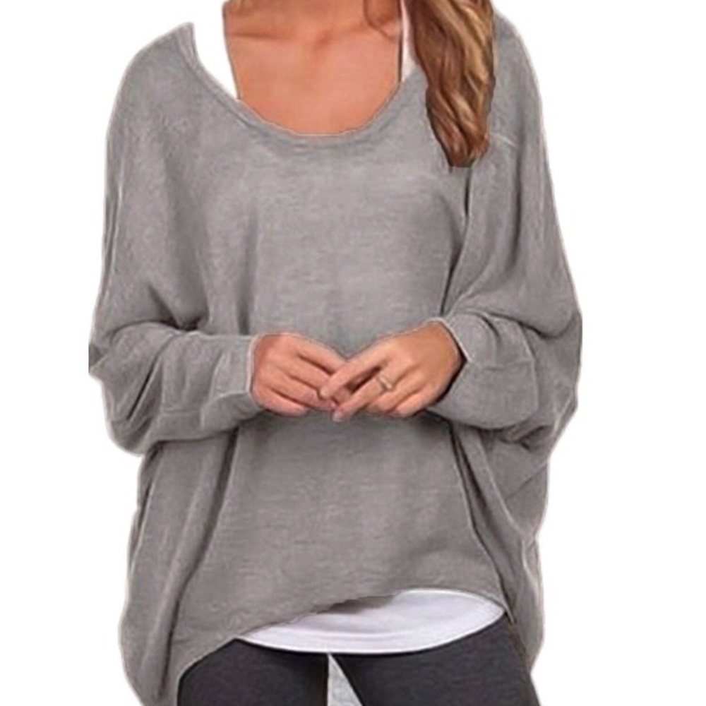 Long sleeve batwing sweater (runs small)