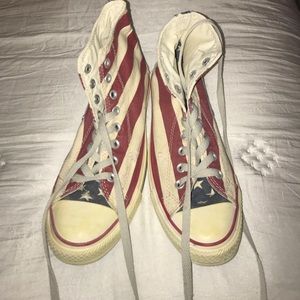Never worn- vintage inspired American converse