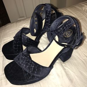 ASH velvet heels