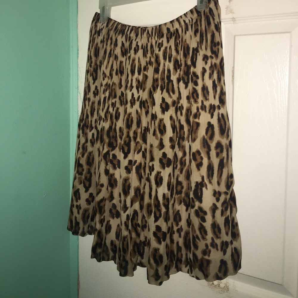 Cheetah Printed Skirt
