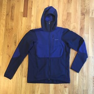 Piton Hybrid Hoodie (Technical Fleece) Cobalt Blue