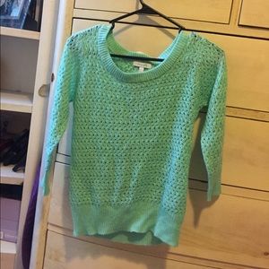 Teal lightweight sweater