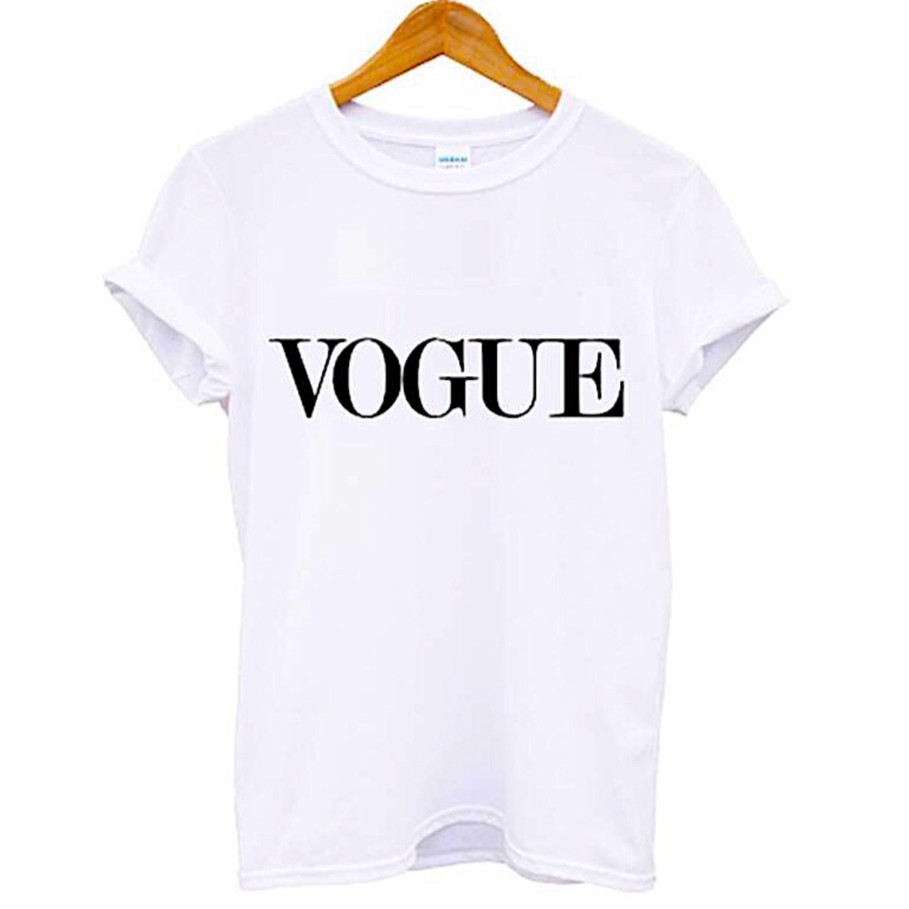 Black and white VOGUE t-shirt