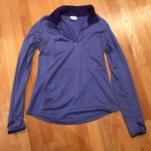 Purple Quarter Zip
