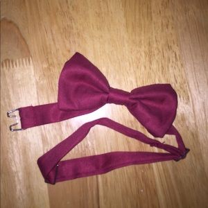 Red Adjustable Bowtie