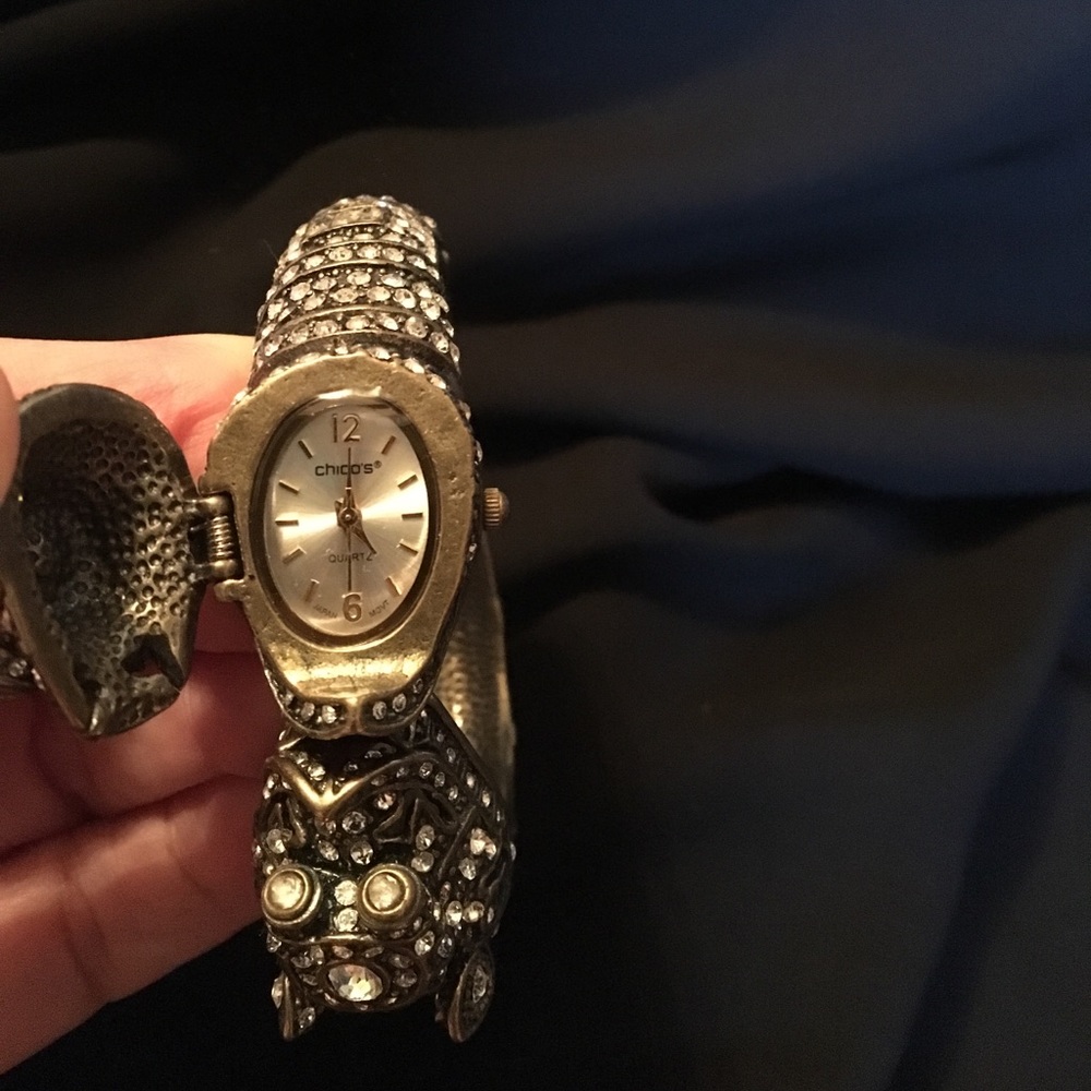 Watch-Bracelet costume jewelry matches with every