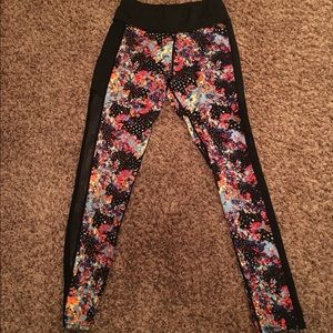 Sheer Sided Athletic Pants