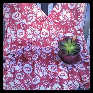 Old Navy V neck Baby Doll Flare Shirt