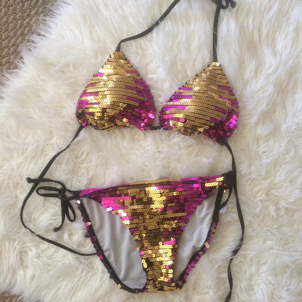 Sequin Bikini Set - image 2