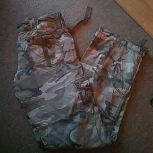 Camo light weight pants