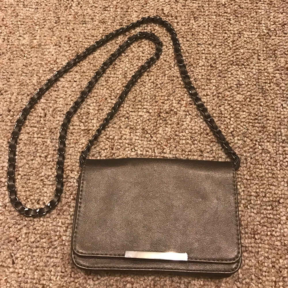 Black Metallic Purse