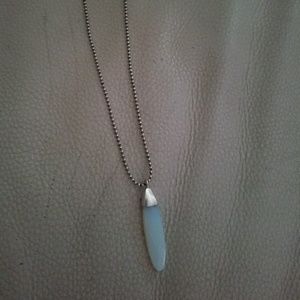 Pilgrim blue opalesque necklace, 24in.NWT.