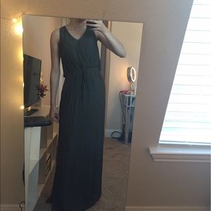 ZARA OLIVE GREEN DRESS