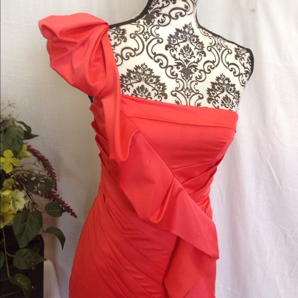 Anthropologie 1 Shoulder C Luce Dress - Picture 2 of 4