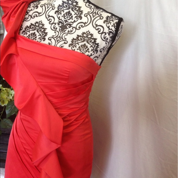 Anthropologie 1 Shoulder C Luce Dress - Picture 3 of 4