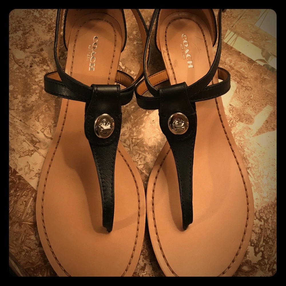 Coach sandals