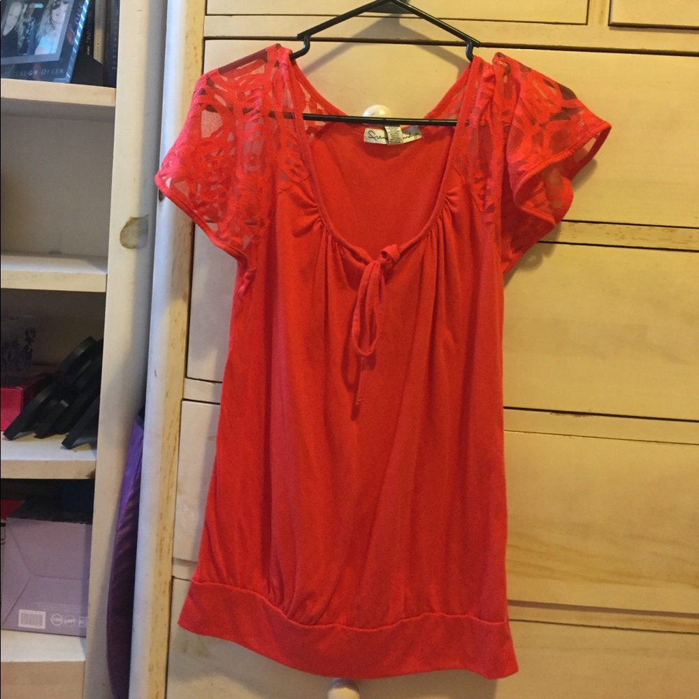 Orange top