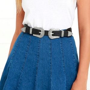 Double Buckle Belt