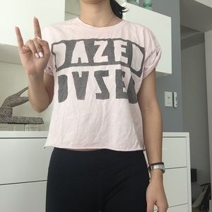 baby pink Dazed tee