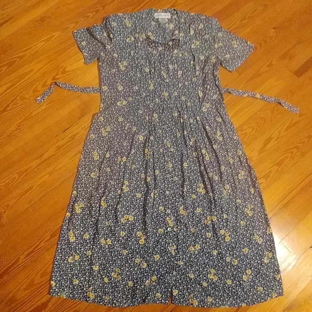 Vintage plus size Jessica Howard floral dress