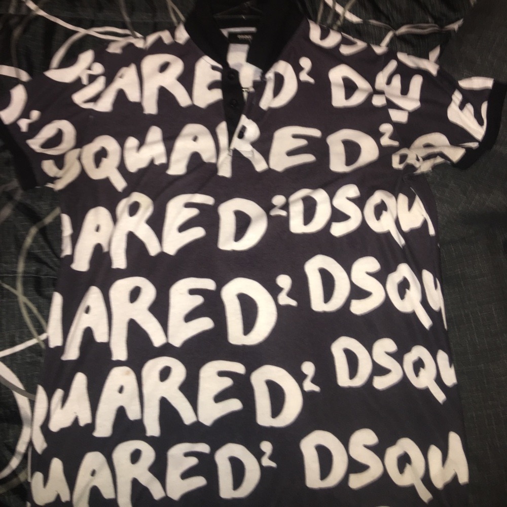 D Squared sz M Polo Shirt