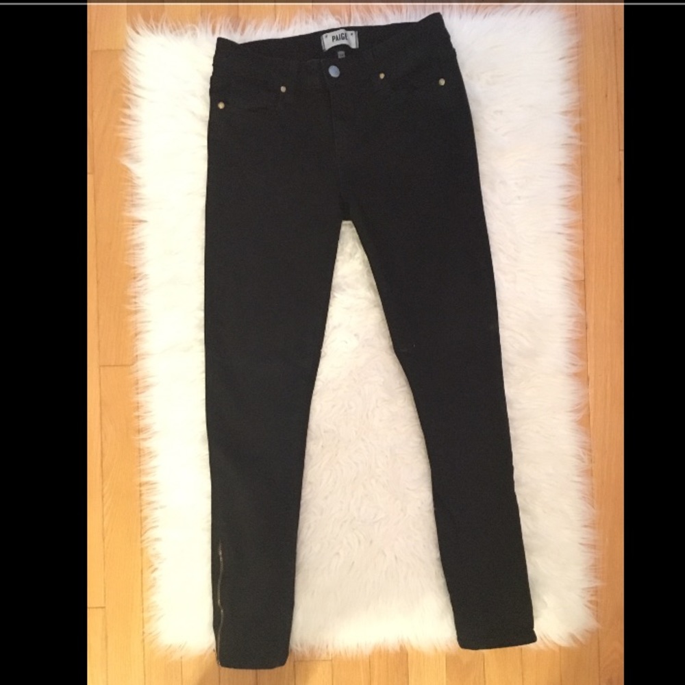 Paige Premium Denim Verdugo Ankle Zip size 28