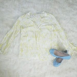 Boden Almafi Cotton Blend 3/4 Sleeve top