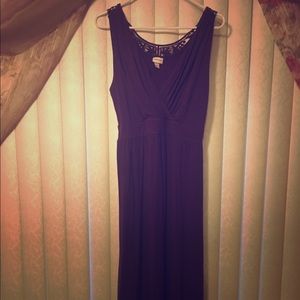 Merona Deep purple long sundress