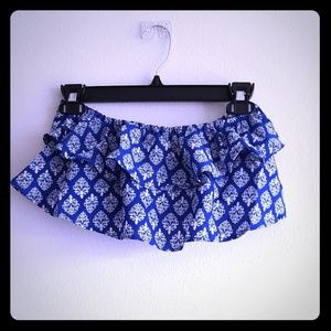 Forever 21 Bandeau Ruffle Top