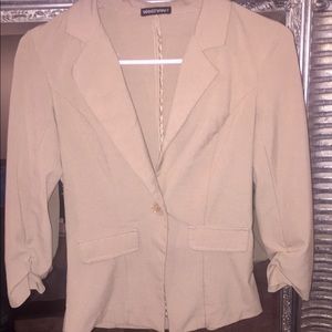 Tan Blazer