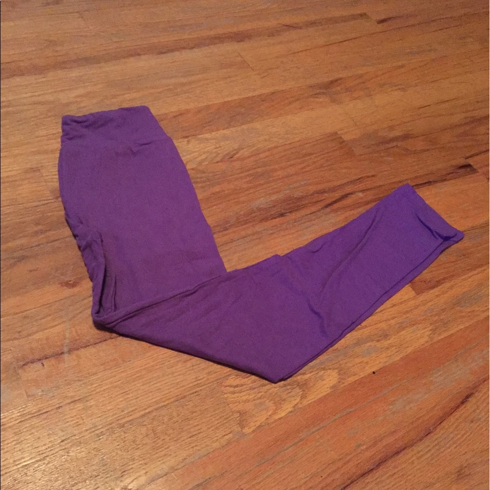 Purple Tween LuLaRoe leggings NWT