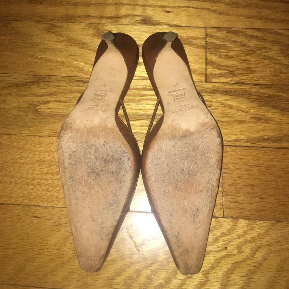 Jimmy Choo Brown slides size 39 US 8/7.5 - Picture 6 of 7