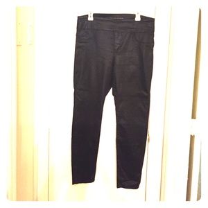 Rock & republic shiny black skinny jeans