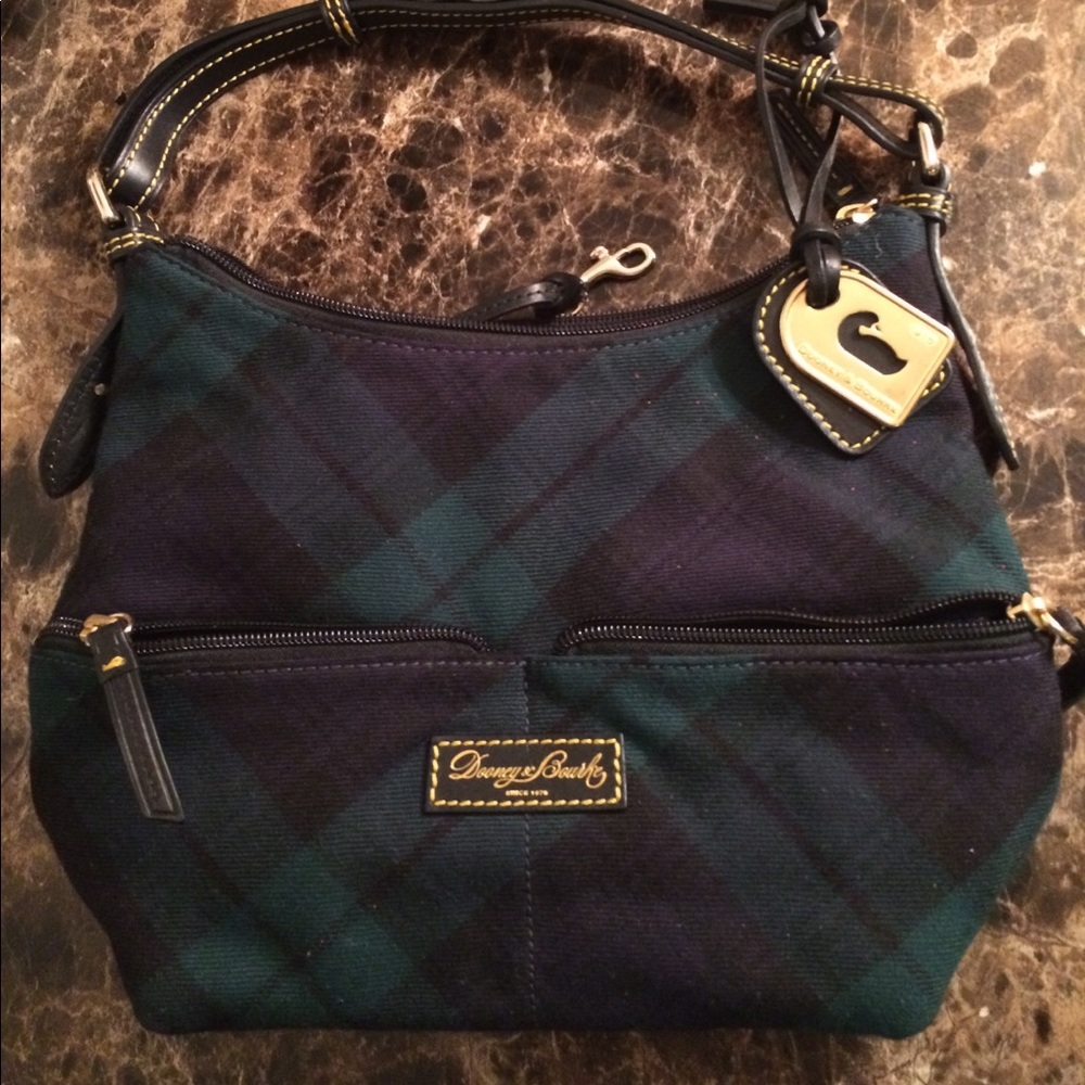 "Like New" Dooney & Bourke plaid bag.