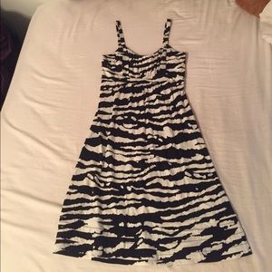 Michael Kors Zebra Print Maxi Dress (NEVER WORN!)