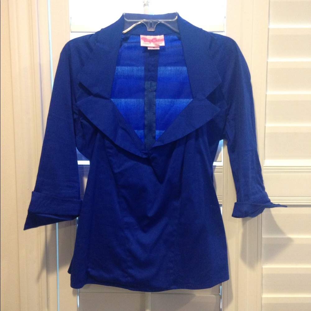 Vintage Blue Top