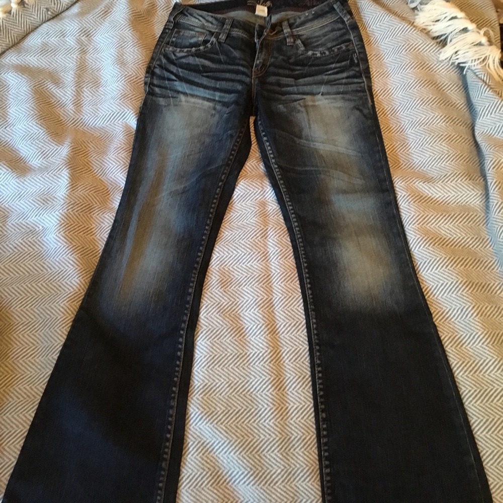 Silver Aiko Jeans NEW